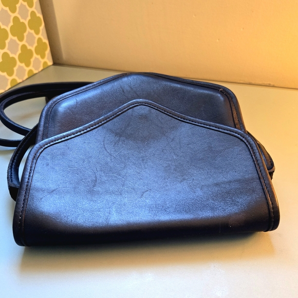 COACH 1994 Megan #9921 Black Rare Made in USA Vintage - Picture 4 of 17